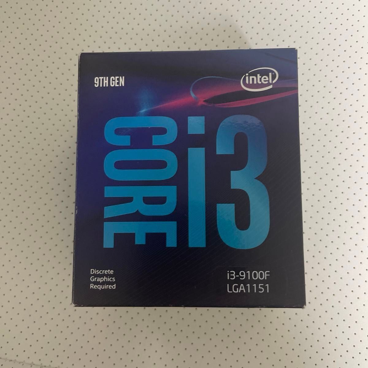 intel core i3  9100f