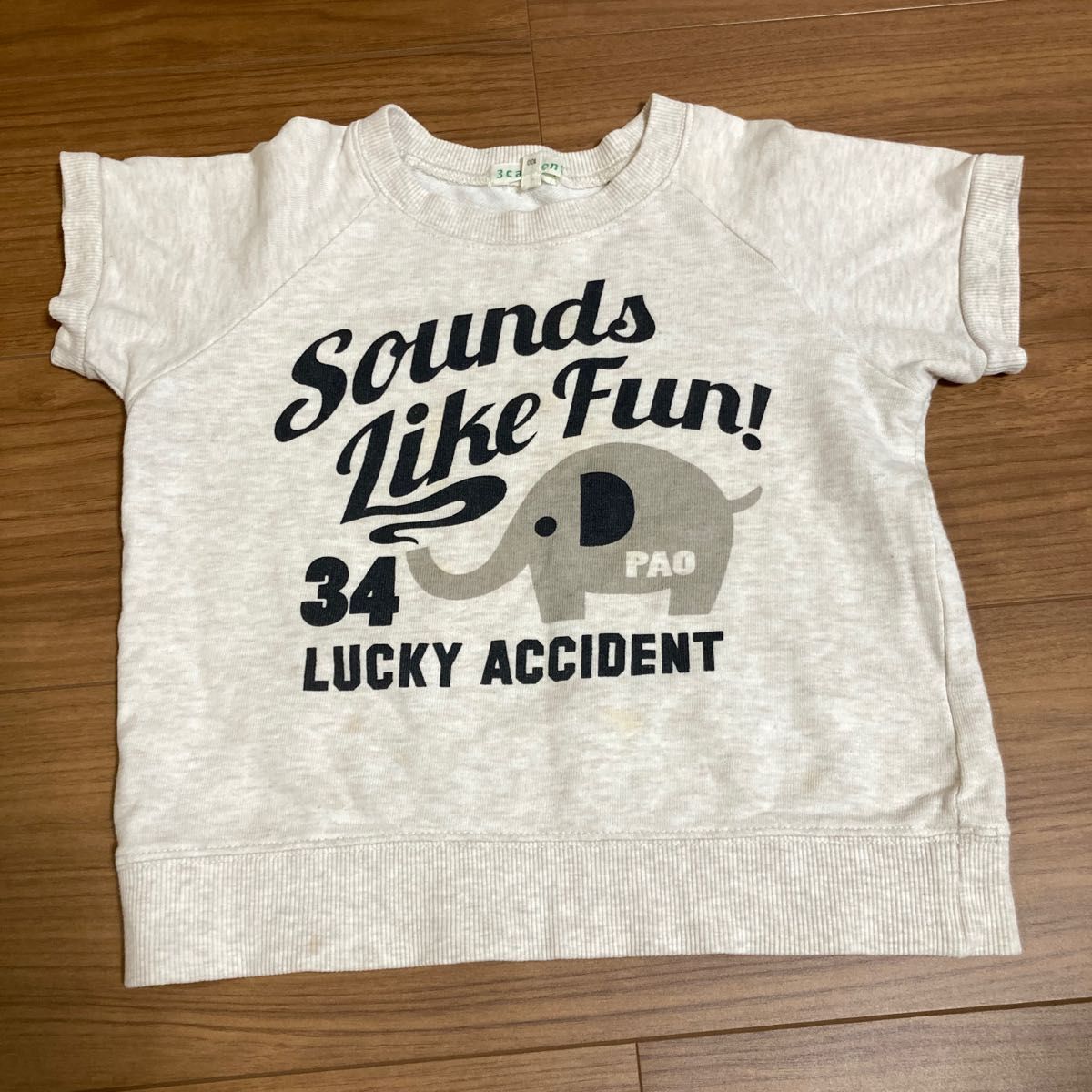 3can4on  半袖　Tシャツ　3枚セット　白　ベージュ　ピンク　100cm まとめ売り