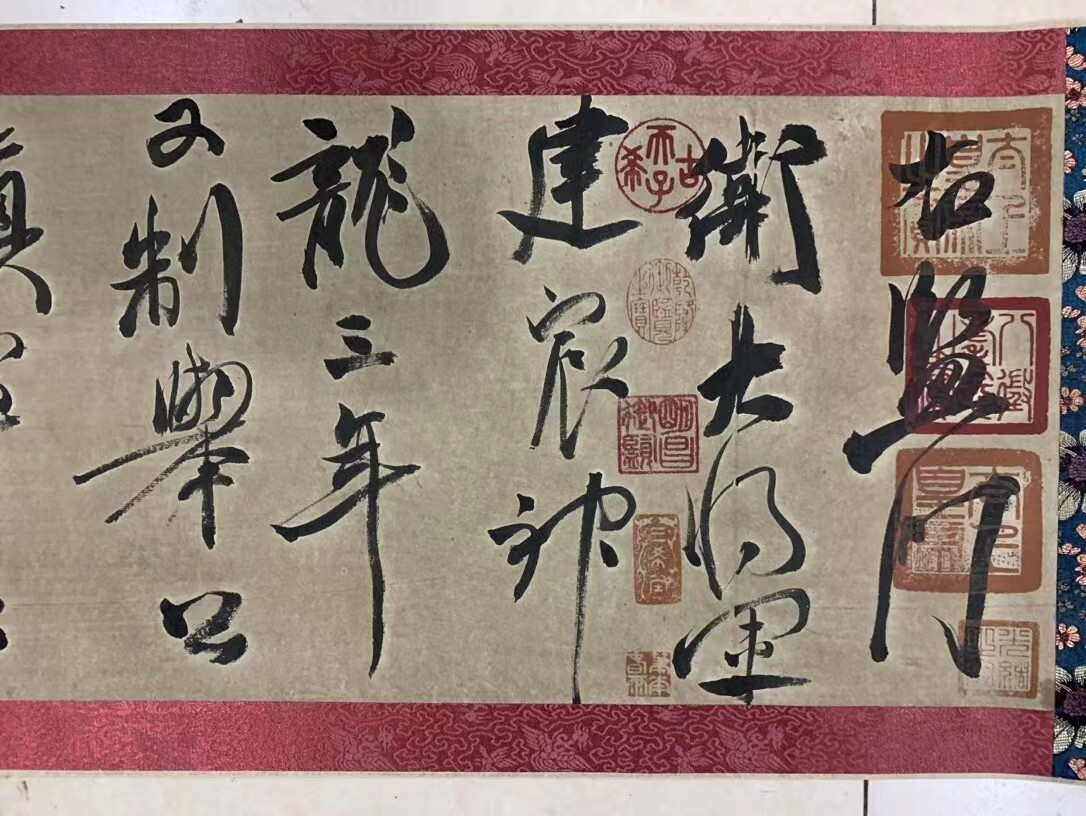 書道 書画 收藏 【 田舎で受け取る 李白 長卷書法,純手繪作品 書道 書画 收藏 【 田舎で受け取る 李白 長卷書法,純手繪作品