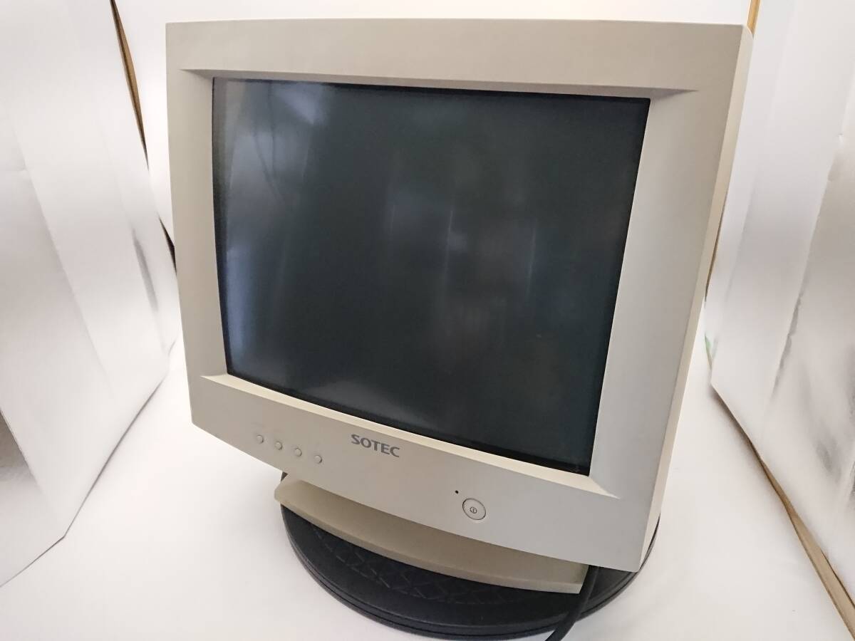Yahoo!オークション - 【ジャンク】SOTEC 17インチ ブラウン管 Yahoo!オークション - 【ジャンク】SOTEC 17インチ ブラウン管
