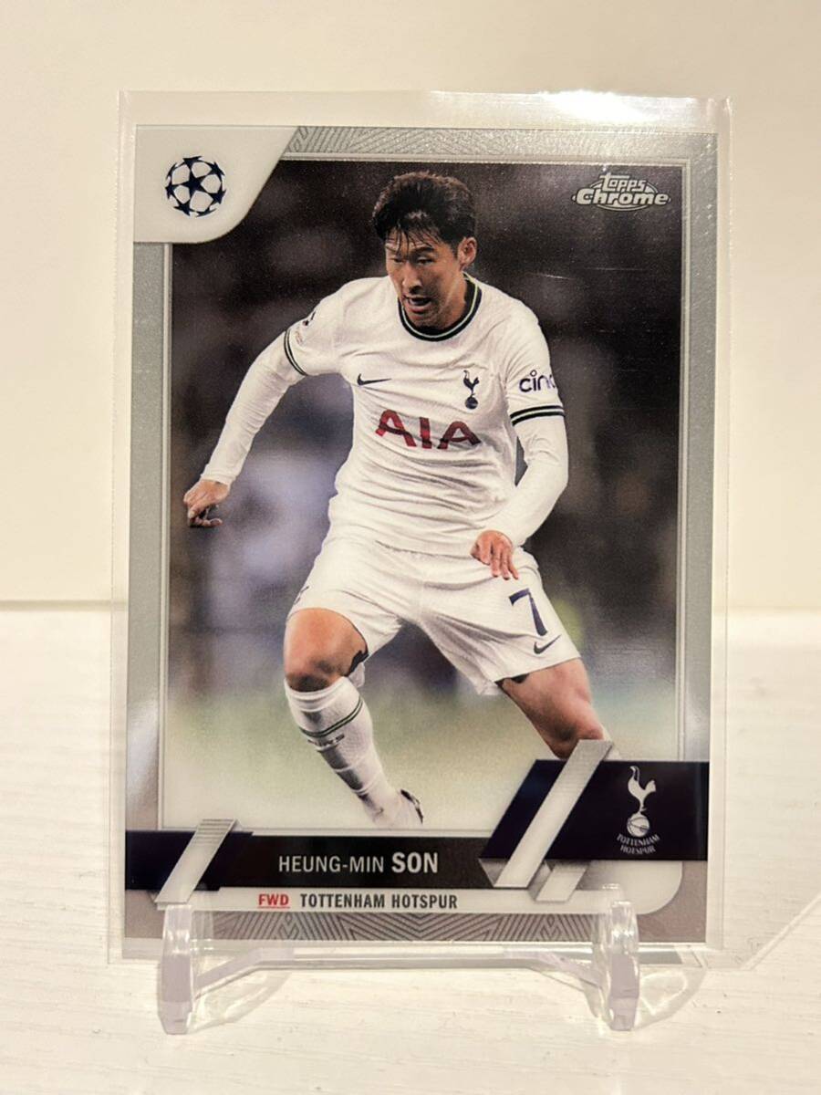 【2枚セット】2022-23 Panini Select Premier League Soccer Heung-Min Son Silver Prizm 他 (Tottenham)の画像3