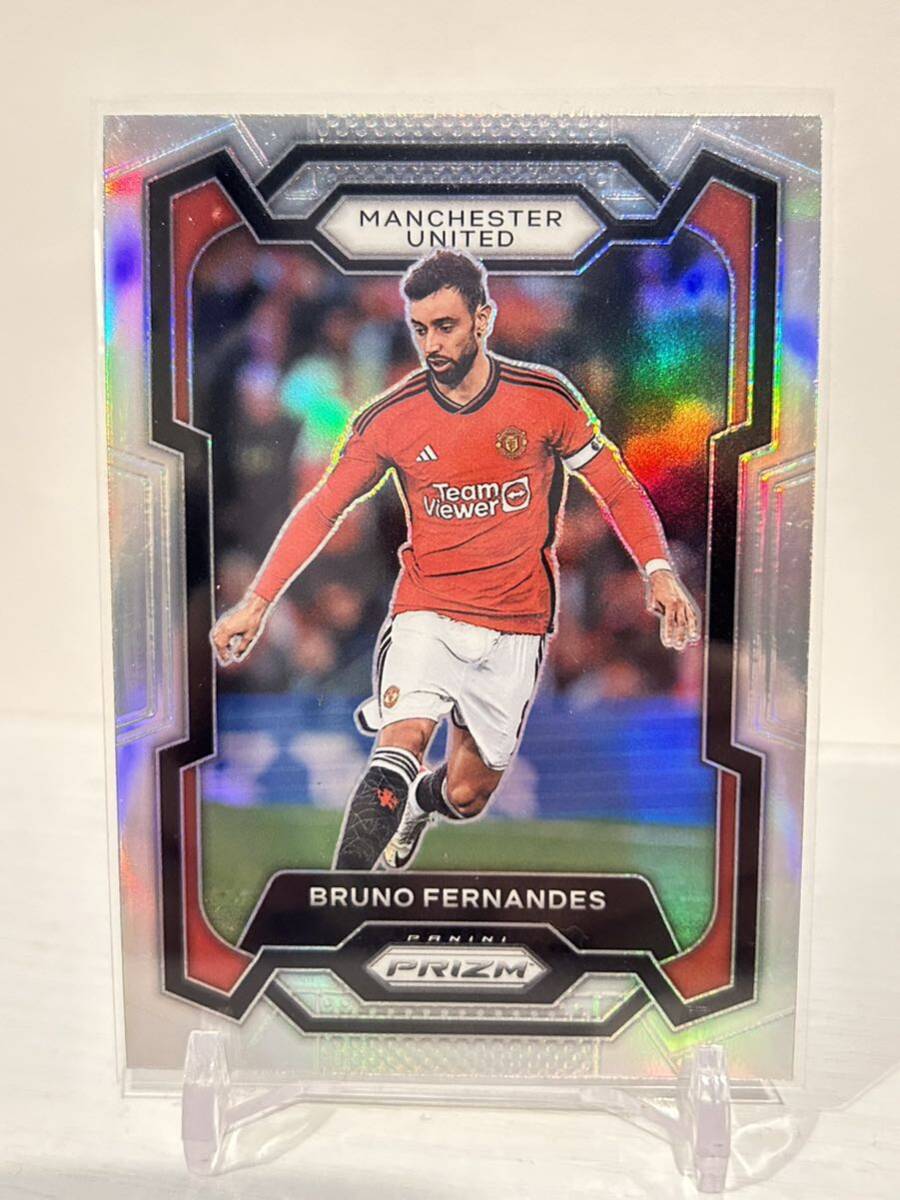 【5枚セット】2023-24 Panini Prizm Premier League Soccer Bruno Fernandes Silver Prizm 他 (Manchester United)の画像1