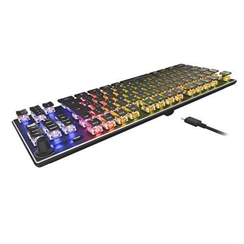 ◆送料無料 ROCCAT Vulcan TKL コンパクトメカニカル RGB ゲーミングキーボード JP 日本語配列モデル 静音 リニア(赤軸相当)_画像3