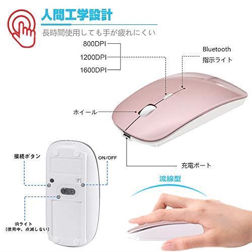 * free shipping mouse Bluetooth wireless mouse wireless mouse USB rechargeable USB receiver none quiet sound thin type 3DPI mode high precision button . adjustment possibility 