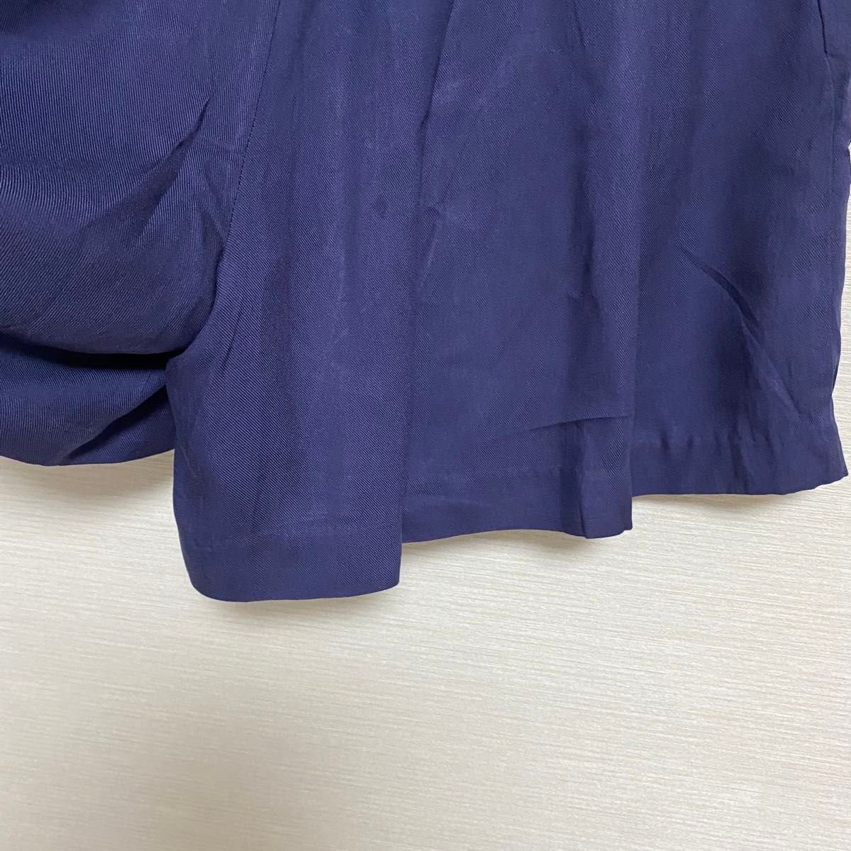 LaLeia ラレイア　キュロット　パンツ　新品　未使用　ネイビー　フリーサイズ　