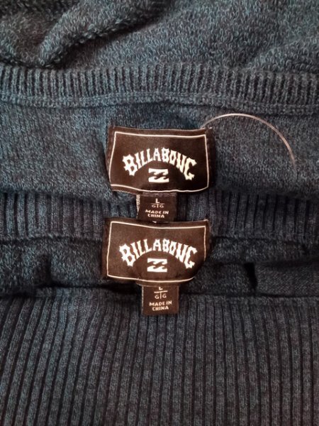 ap8561 * бесплатная доставка новый товар BILLABONG Billabong мужской пирог ru земля салон одежда L размер голубой выставить талия резина . водный хлопок 100%
