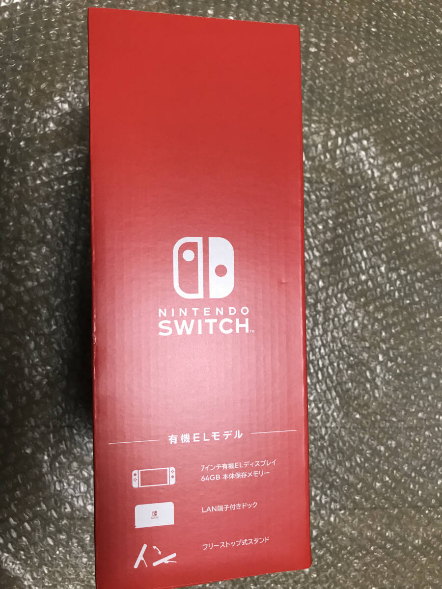 Nintendo　Switch　スイッチ 有機ELモデル 本体　ホワイト　新品　未開封　店舗印なし　 送料込み　ゆうパック(おてがる)