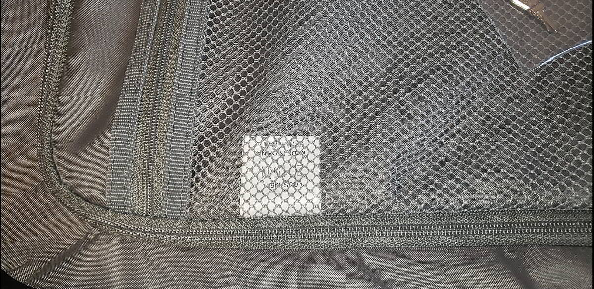 MUJI 無印良品 旧モデル ハードキャリーケース 4輪スーツケース ブラック 33L 機内持ち込みサイズ 美品の画像8