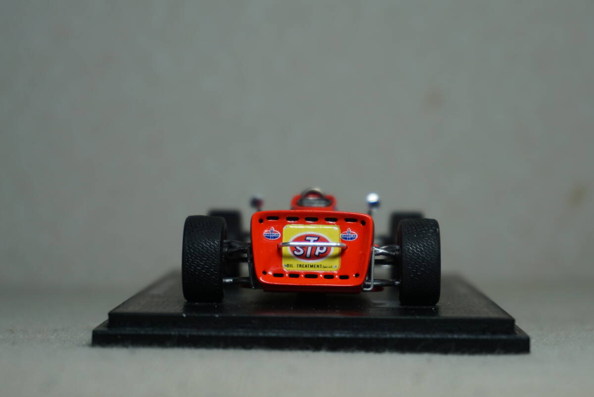 1/43 インディ500 ポールポジション ガスタービン 4WD spark Lotus 56 #60 Leonard 1968 Indianapolis ロータス レオナード STP_画像6