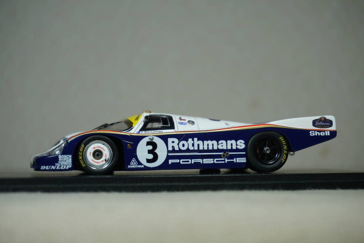 1/43 タバコデカール加工 ルマン 優勝 spark Porsche 956 #3 1983 Le Mans 24h winner ポルシェ ロスマンズ Rothmans_画像1