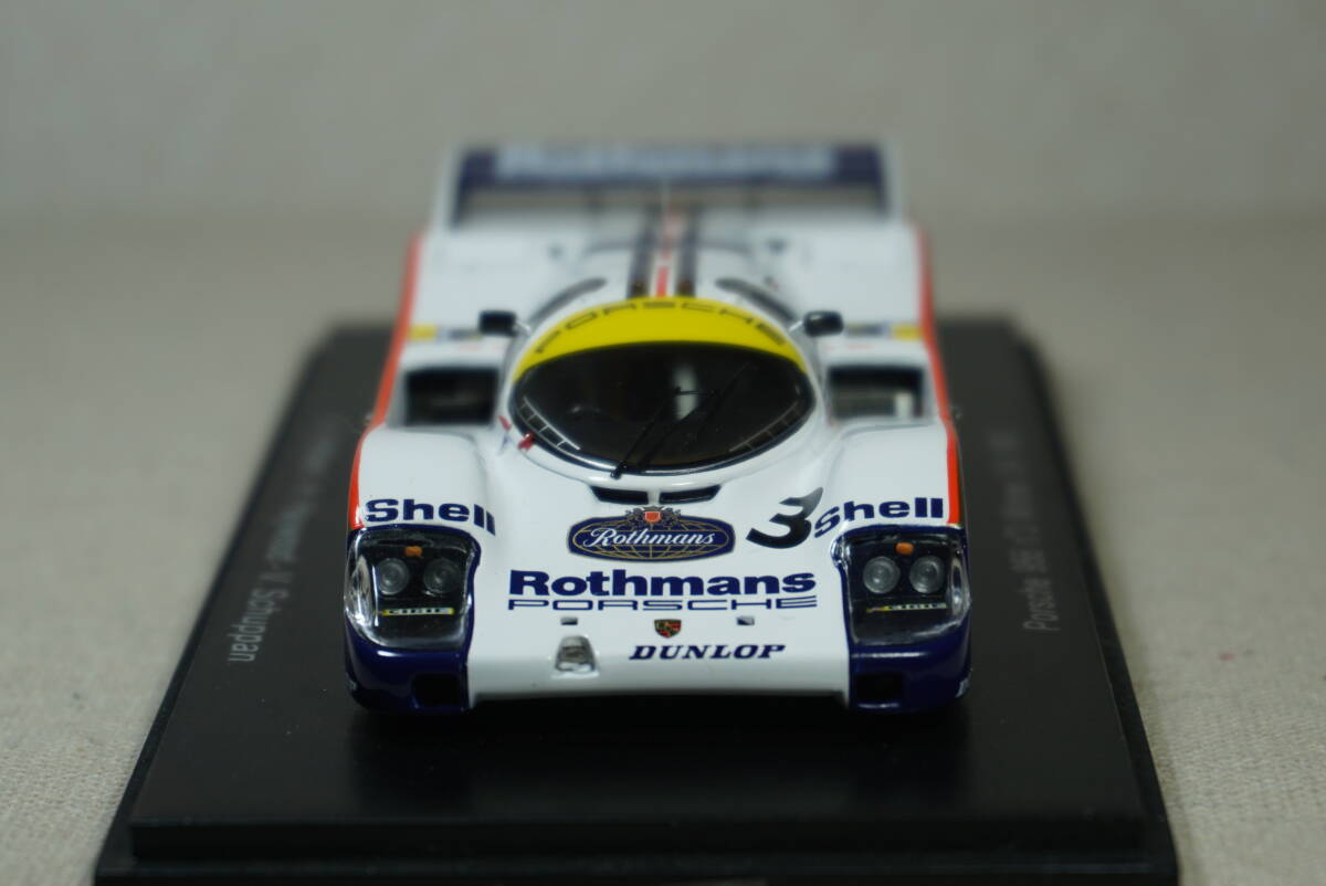 1/43 タバコデカール加工 ルマン 優勝 spark Porsche 956 #3 1983 Le Mans 24h winner ポルシェ ロスマンズ Rothmans_画像5