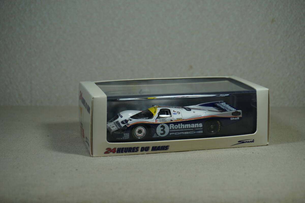 1/43 タバコデカール加工 ルマン 優勝 spark Porsche 956 #3 1983 Le Mans 24h winner ポルシェ ロスマンズ Rothmans_画像10