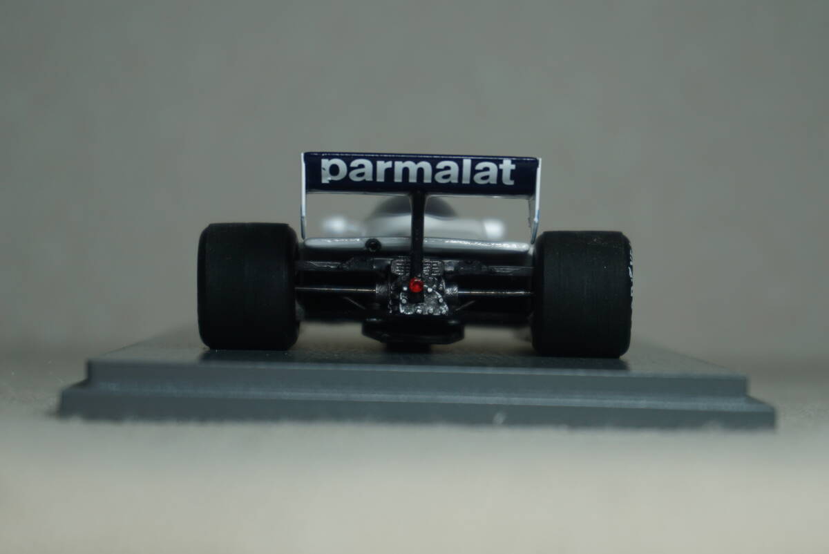 1/43 パトレーゼ スイス 5位 spark Brabham BT50 BMW #2 Patrese 1982 Swiss 5th Parmalat パルマラット_画像6