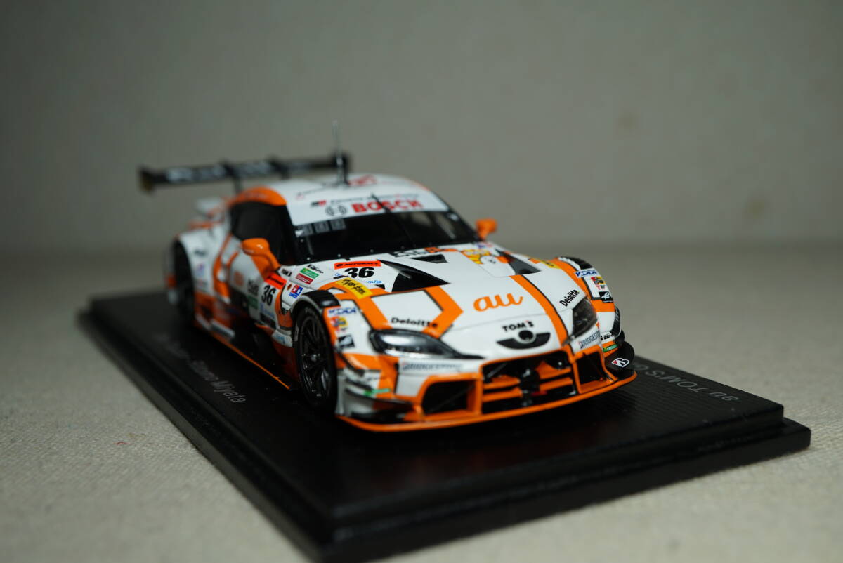 1/43 2023 SUPER GT 年間チャンピオン spark au TOM'S GR Supra #36 GT500 TGR Team toms TOYOTA トヨタ トムス スープラ スーパーGT_画像8