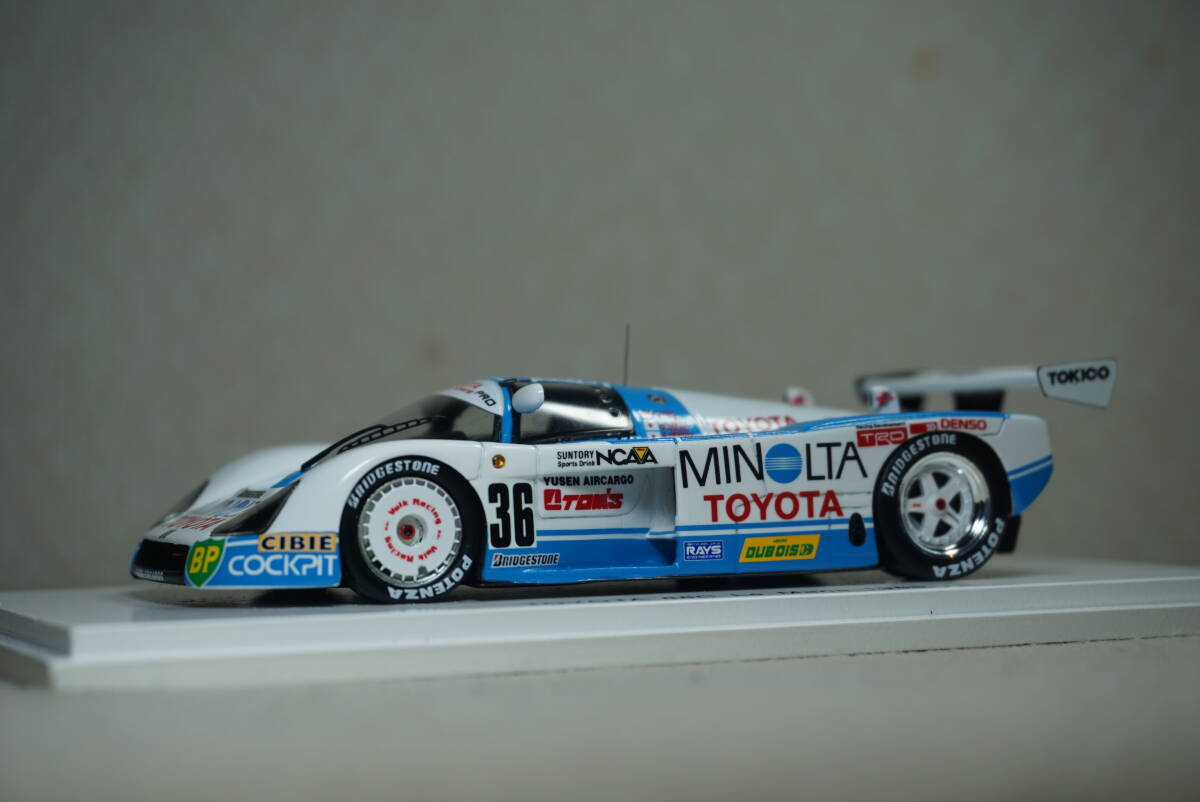 1/43 ルマン spark TOYOTA 88C #36 1988 Le Mans 24h トヨタ トムス tom's toms MINOLTA ミノルタ 関谷 リース 星野 TTT 87-C 87 c 88-C_画像1