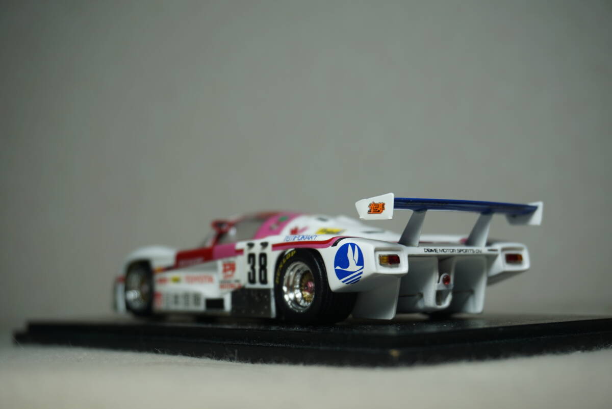 1/43 ルマン spark DOME 85C-L TOYOTA #38 1985 Le Mans 24h 童夢 トヨタ toms トムス ドーム 85 C ワコール テンポラリー 85C_画像2