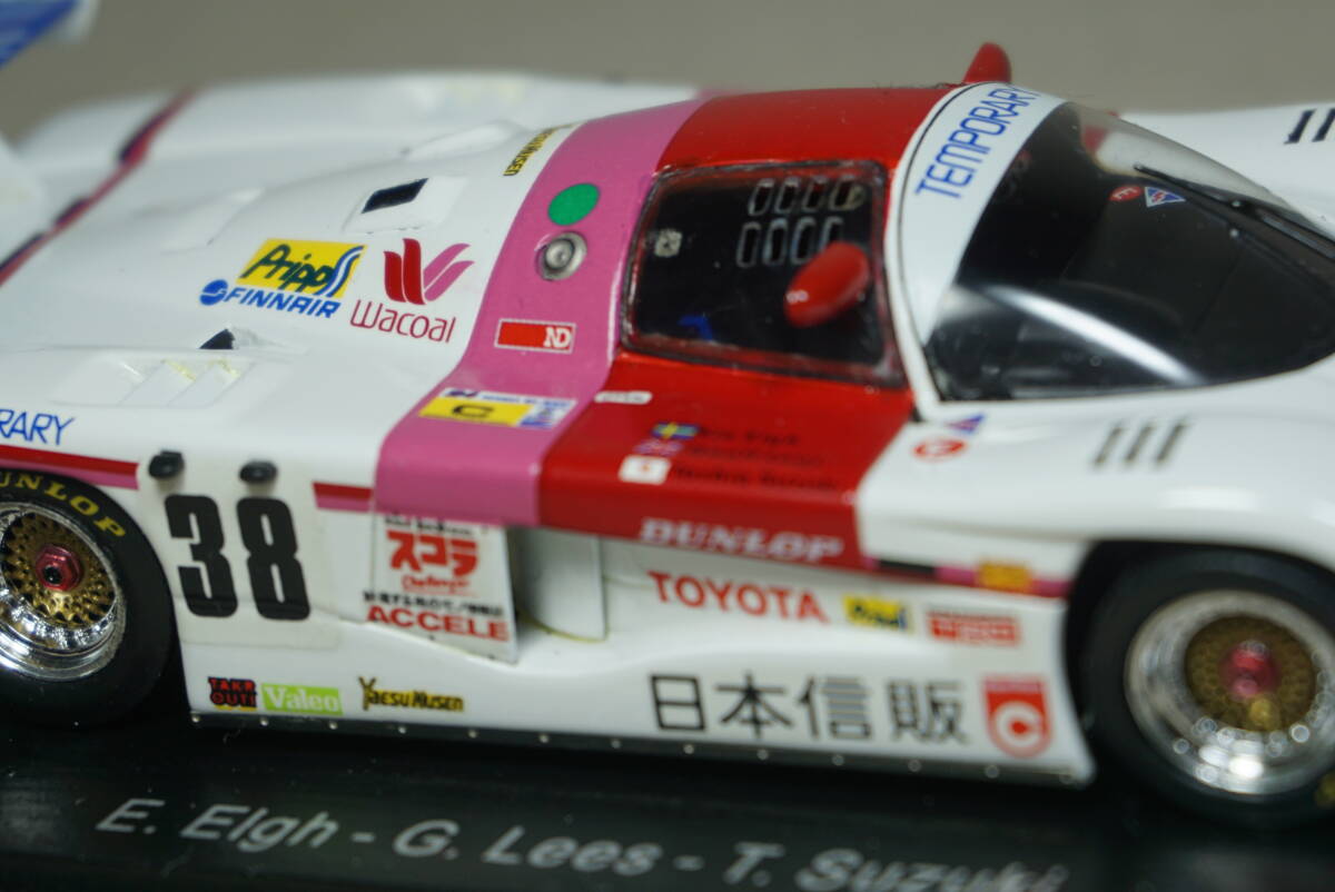 1/43 ルマン spark DOME 85C-L TOYOTA #38 1985 Le Mans 24h 童夢 トヨタ toms トムス ドーム 85 C ワコール テンポラリー 85C_画像9