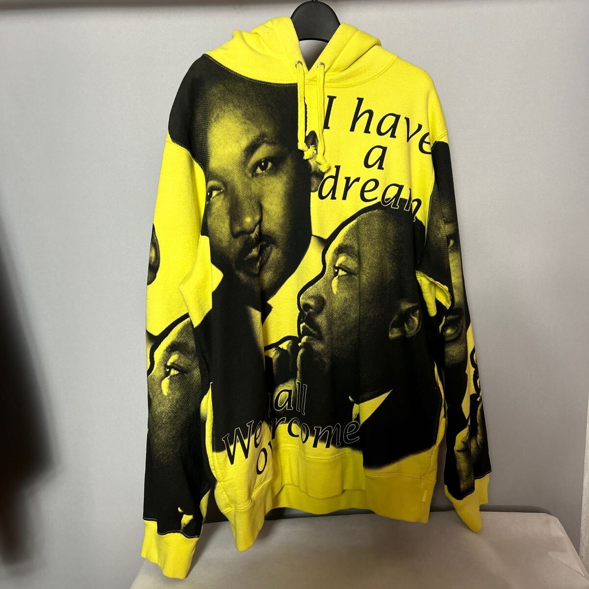 サイズM Supreme MLK Hooded Sweatshirt シュプリーム マーチンルーサーキングジュニア パーカー スウェット キング牧師_画像1