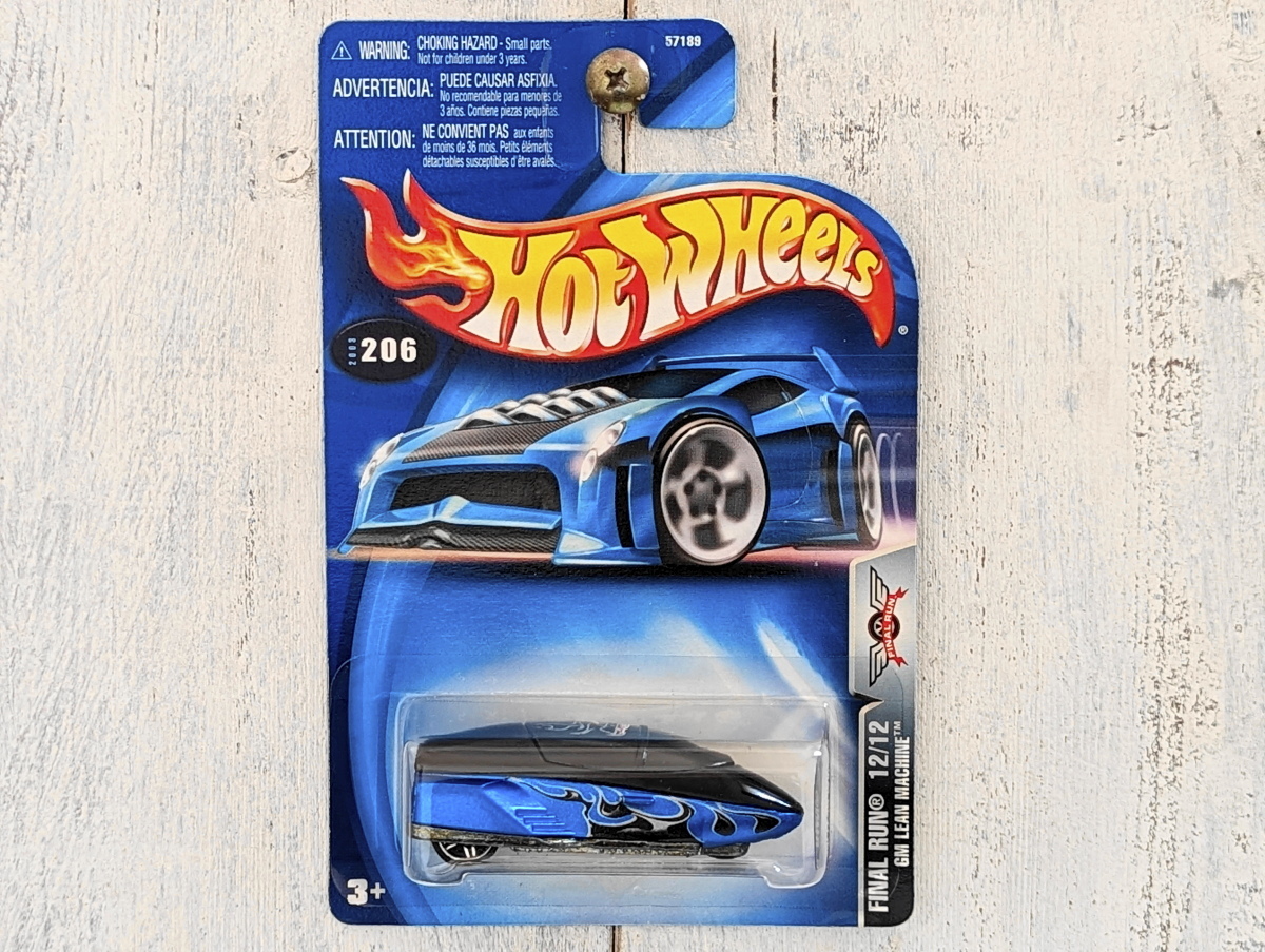 ファイナルラン ＧＭ リーン マシーン GM LEAN MACHINE 黒■2003 US版 HOT WHEELS ホットウィール_画像1