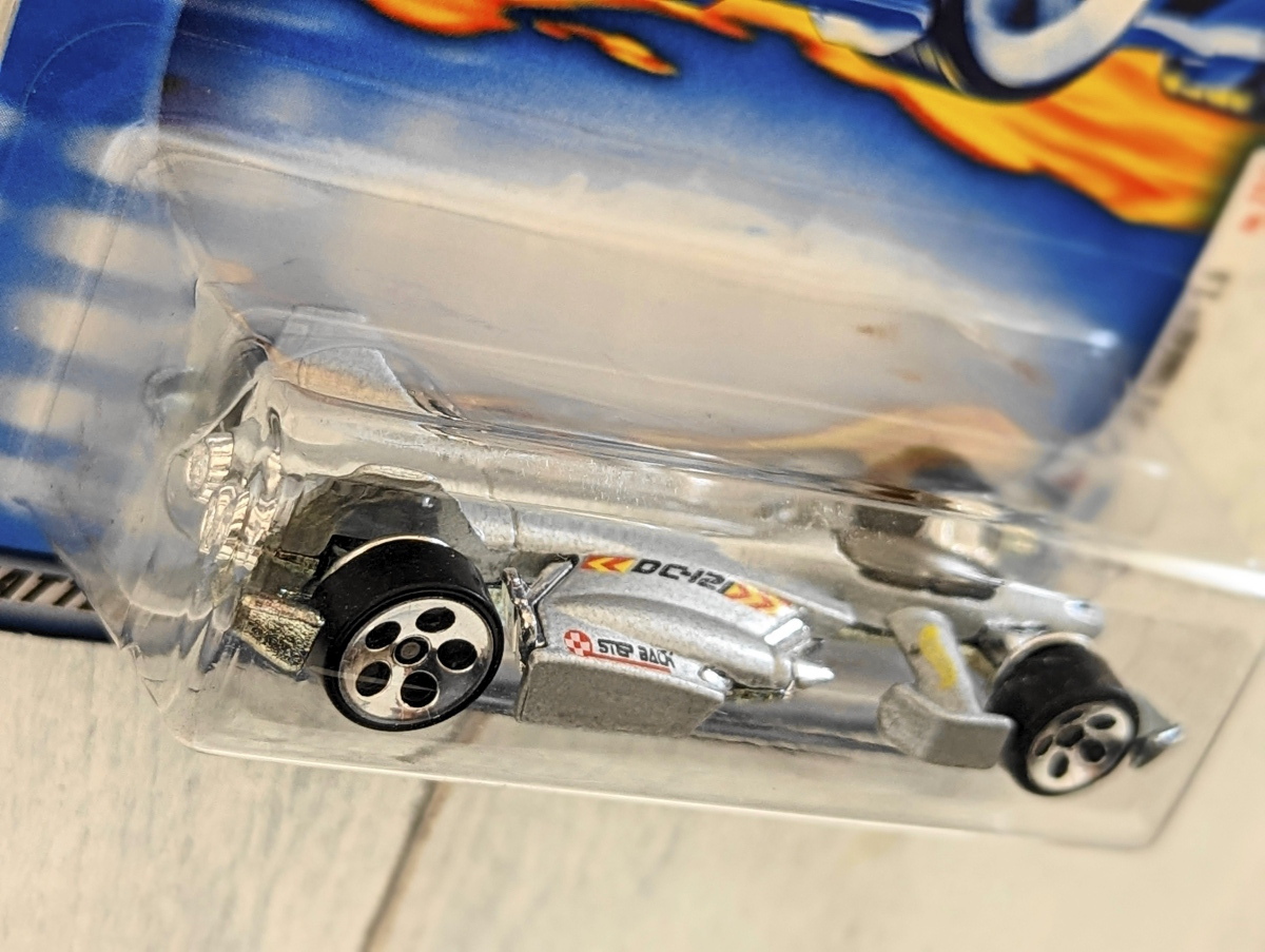 2001New! ジェット スレート ３．０ JET THREAT 3.0 銀■FIRST EDITIONS US版 HOT WHEELS ホットウィール_画像3