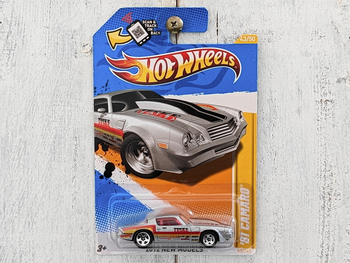 2012New! カマロ '81 CAMARO 銀■US版 HOT WHEELS ホットウィール_画像1