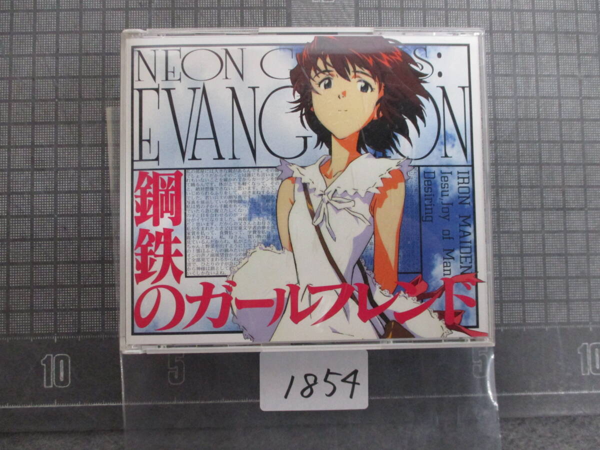 ※1854　　新世紀エヴァンゲリオン 鋼鉄のガールフレンド(中古品)Windows95 ガイナックス 　　　　_画像1