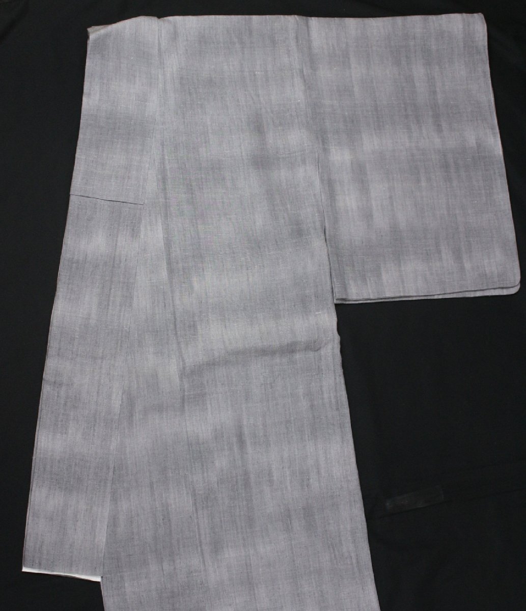 * прекрасный товар *< важное нет форма культура состояние > подлинный шёлк из Юки тканый одиночный . кимоно .:67.5cm e-375