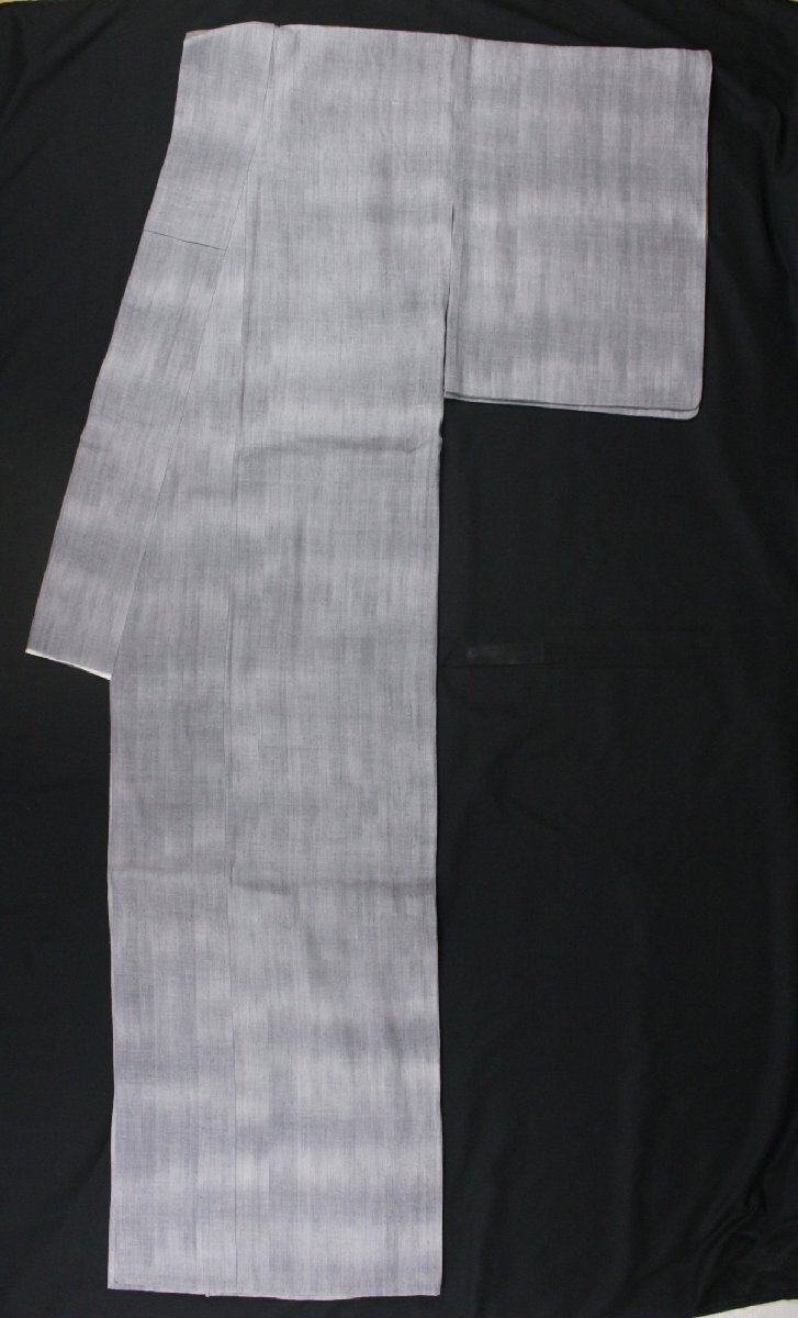 * прекрасный товар *< важное нет форма культура состояние > подлинный шёлк из Юки тканый одиночный . кимоно .:67.5cm e-375