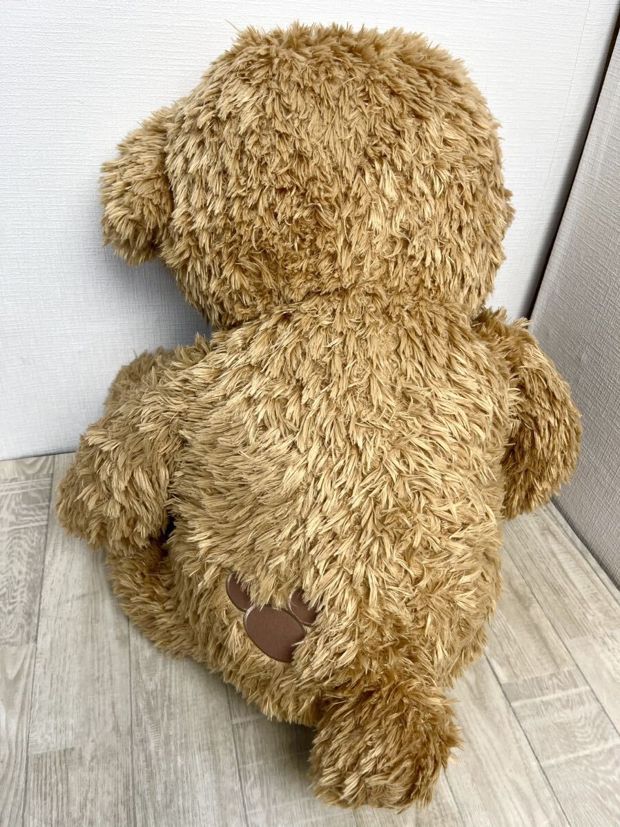 【USED】ダッフィー Duffy ぬいぐるみ 全長100cm 座高65cm 特大 大きい Lサイズ BIGサイズ ディズニー ディズニーシー Disney TDS の画像4