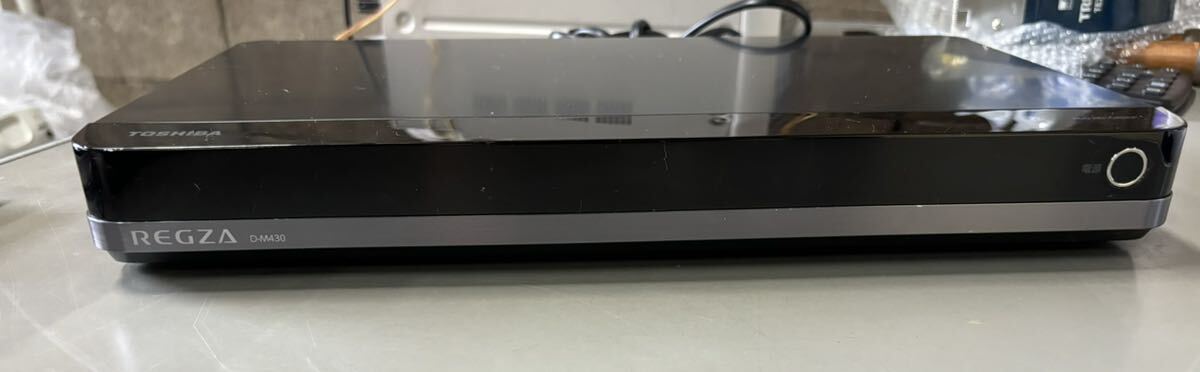 TOSHIBA 東芝 REGZA D-M430 HDDレコーダー リモコン付き