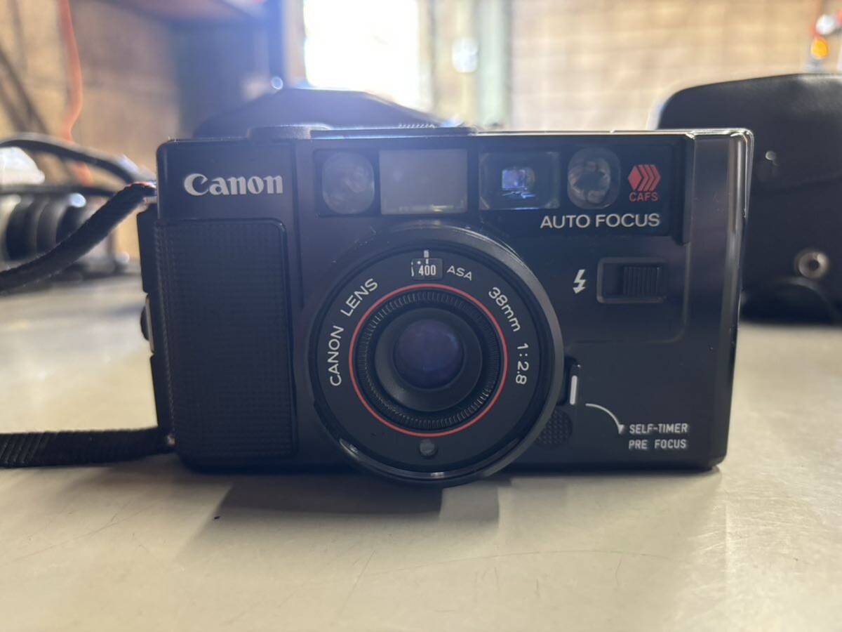 Canon キャノン AF35M コンパクトフィルムカメラ _画像1
