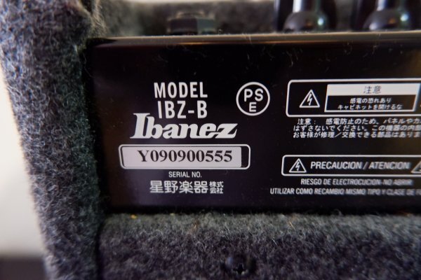 287 Ibanez IBZ-B ベースアンプ 元箱/取説付_画像6