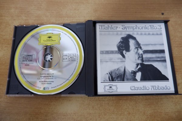 へ7-040＜CD/2枚組＞Mahler:Symphony No.3 - Wiener Philharmoniker, Claudio Abbado_画像4