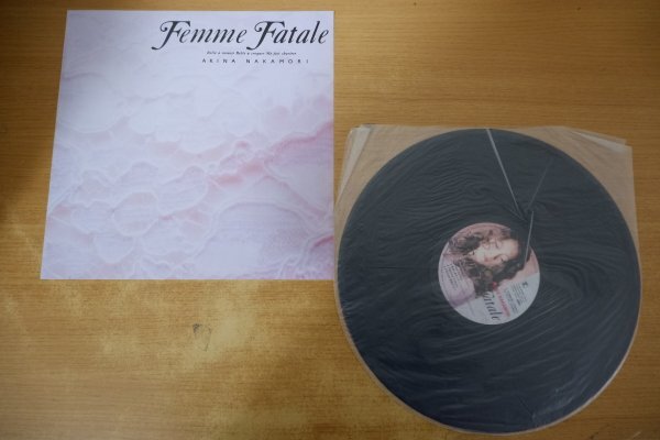 T3-002＜LP＞中森明菜 / femme fataleの画像3