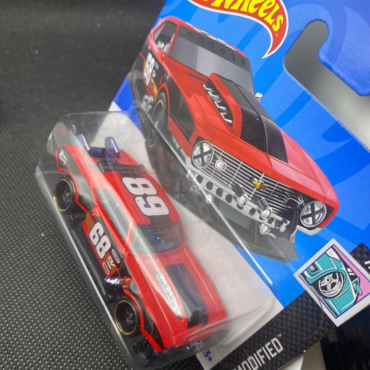 ☆ホットウィール☆Custom ‘68 CAMARO HW Hot Wheels カスタムカマロ 海外ショートカード _画像3