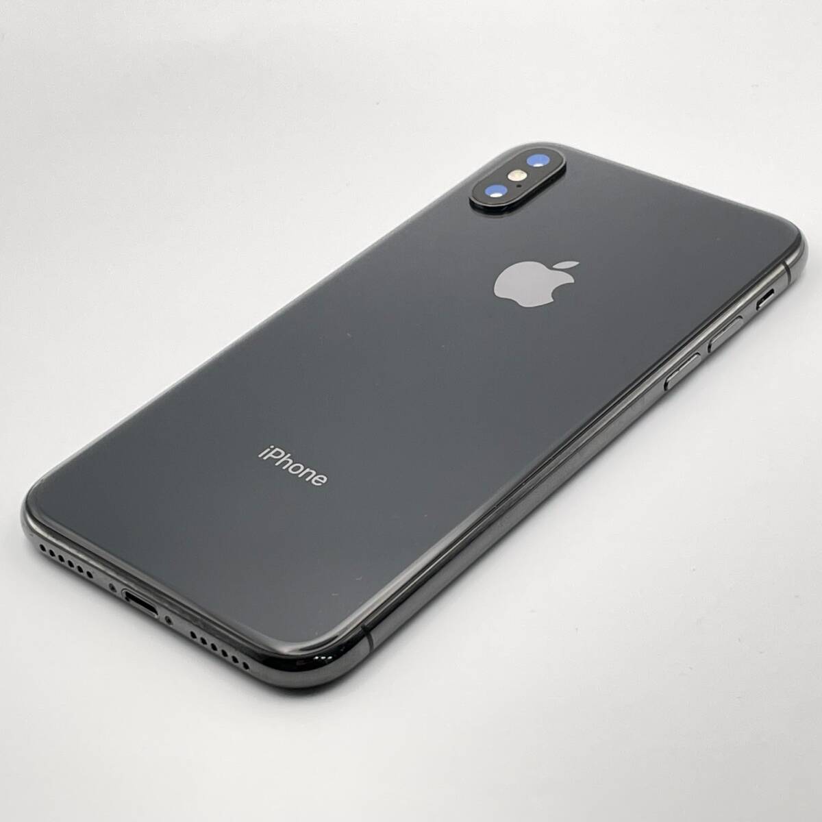 部品取り専用 ジャンク品 通電不可 Apple アップル iPhone X 256GB スペースグレイ SIMロック解除済み SIMフリー 1円 から 売り切りの画像2