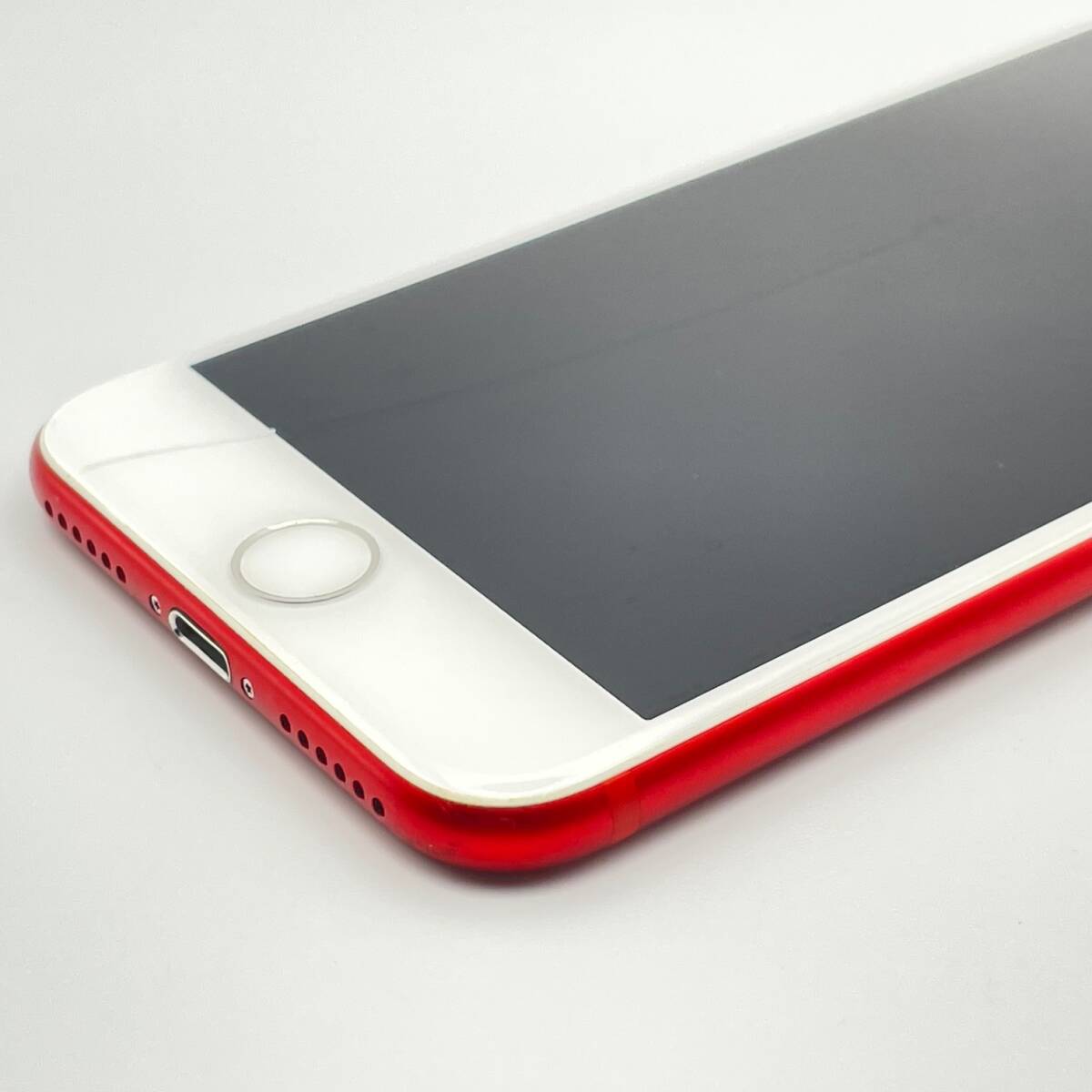 中古品 ジャンク扱い 画面割れ Apple アップル iPhone 7 256GB （PRODUCT)RED SIMロック解除済み SIMフリー 1円 ～ 売り切りの画像4