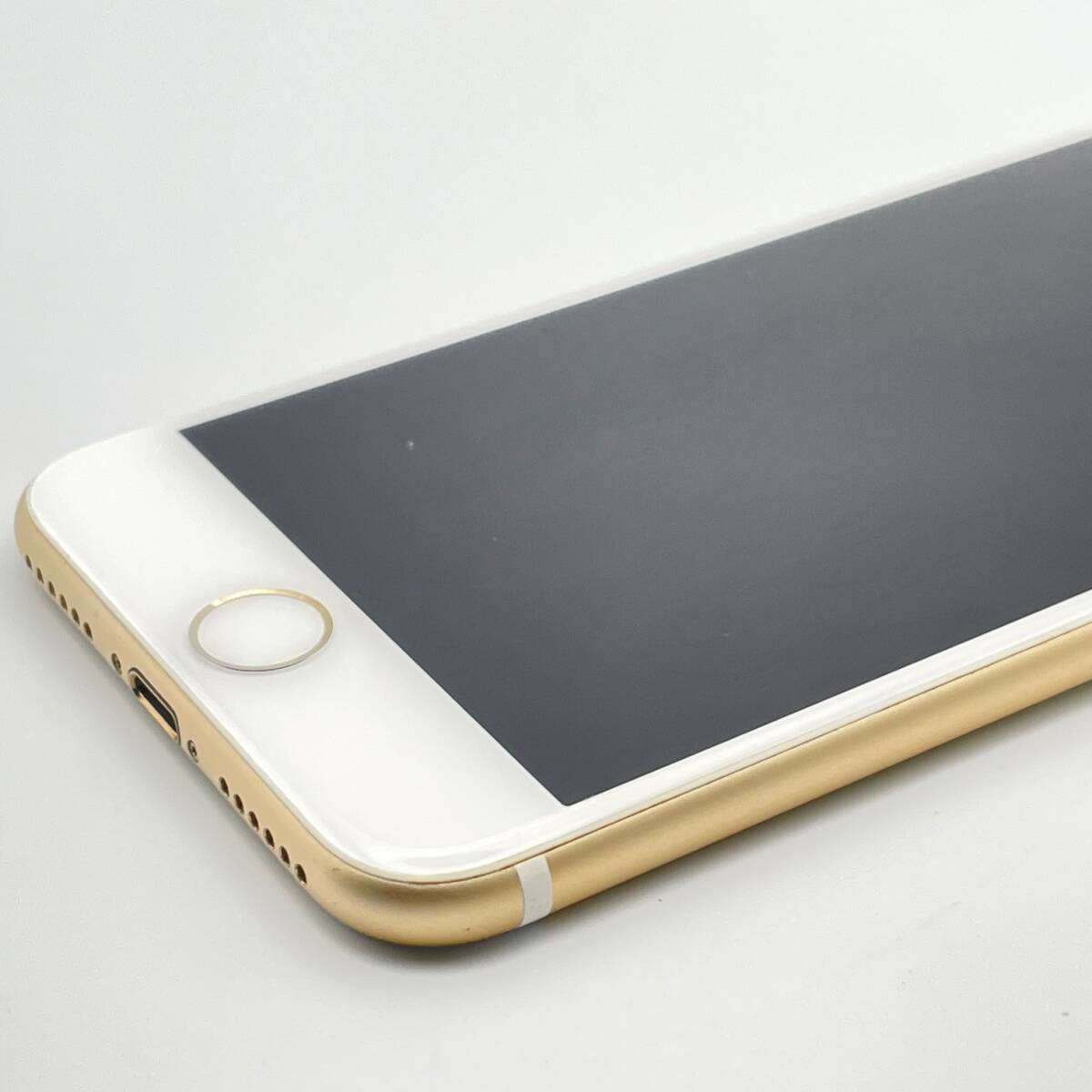 中古品 ジャンク扱い 画面割れ Apple アップル iPhone 7 32GB ゴールド SIMロック解除済み SIMフリー 1円 から 売り切りの画像4
