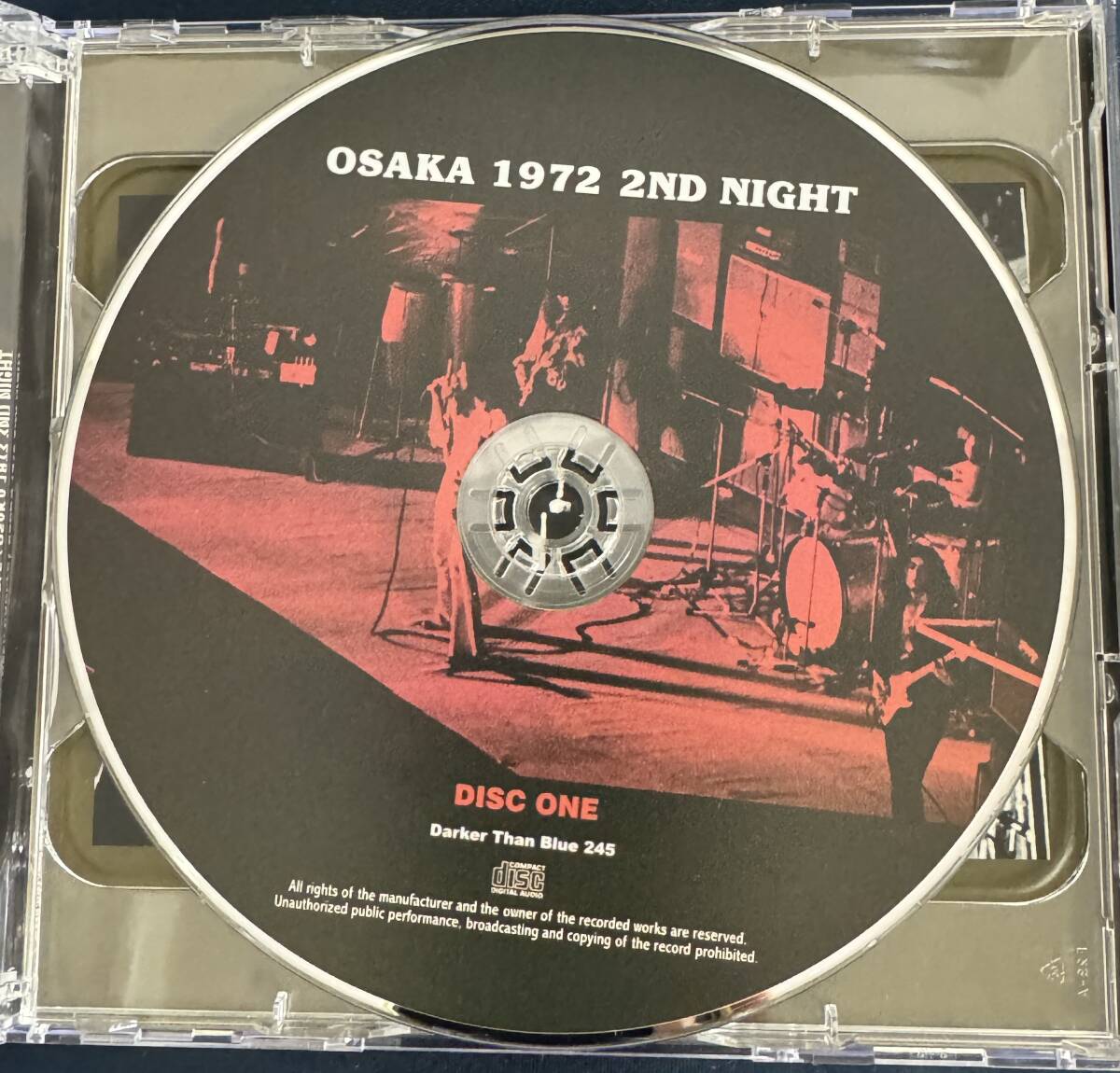 [CD] DEEP PURPLE /OSAKA 1972 2ND NIGHT первый раз number кольцо стикер есть Ritchie Blackmore Ian Gillan ROCK