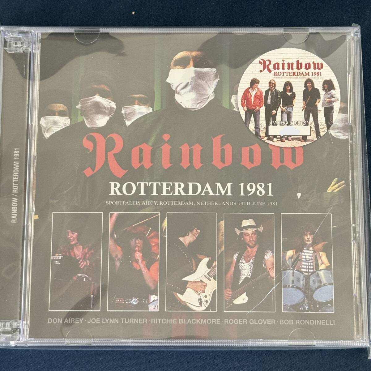 【未開封】 Rainbow ROTTERDAM 1981 レインボー 初回ナンバリングステッカー付 Ritchie Blackmore_画像1