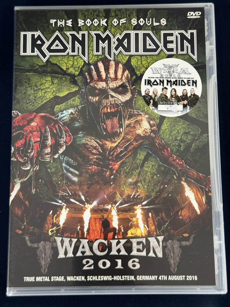 【DVD】 アイアンメイデン /WACKEN 2016 限定版 ROCK_画像1