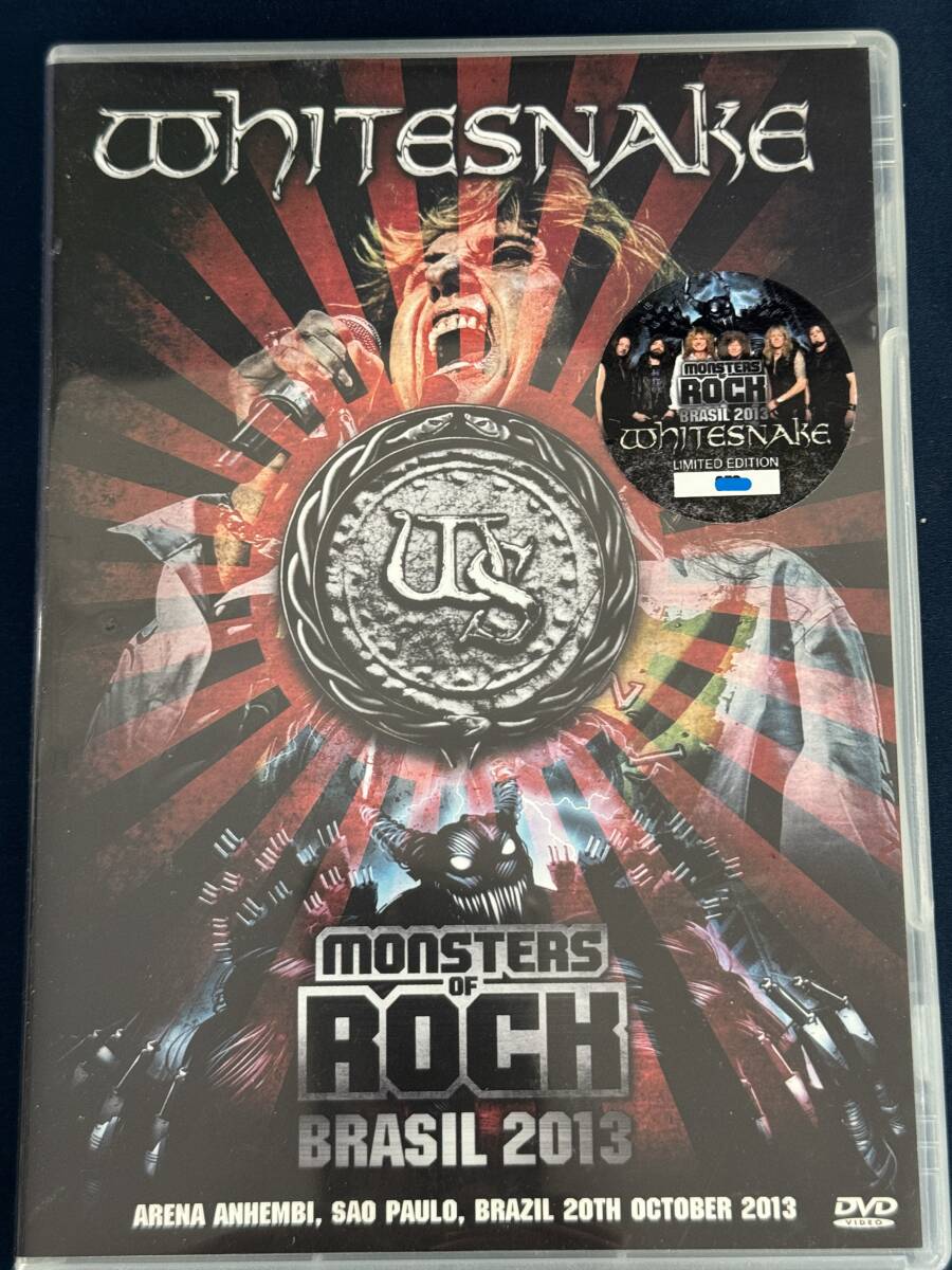 【DVD】 whitesnake ホワイトスネイク /monsters of rock BRASIL 2013 限定版 ROCK_画像1