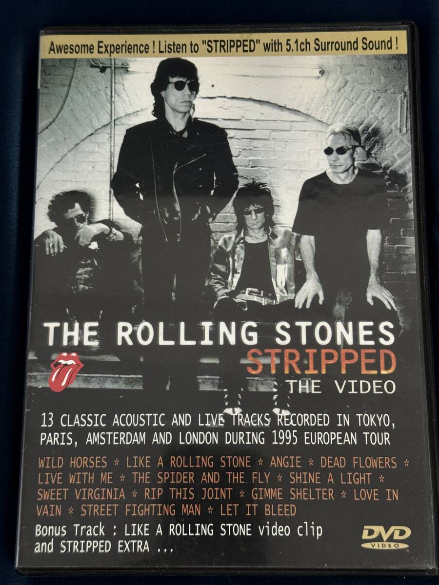 [DVD] THE ROLLING STONES /STRIPPED ROCK western-style music 