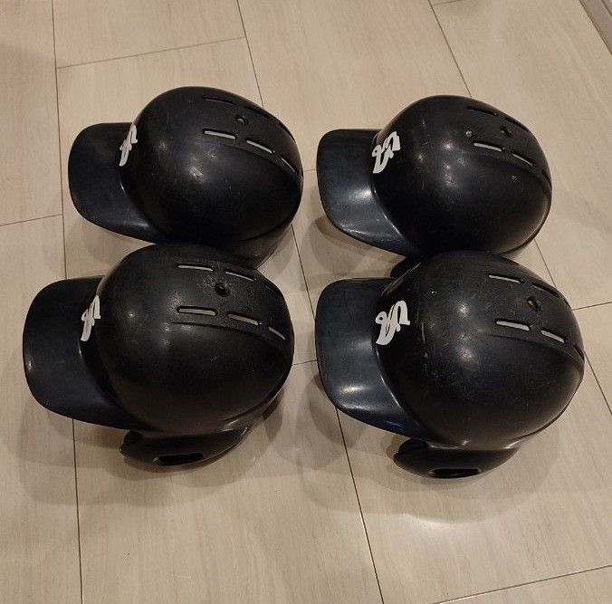 ソフトボール用 ヘルメット 4個セット ZETT  まとめ売り
