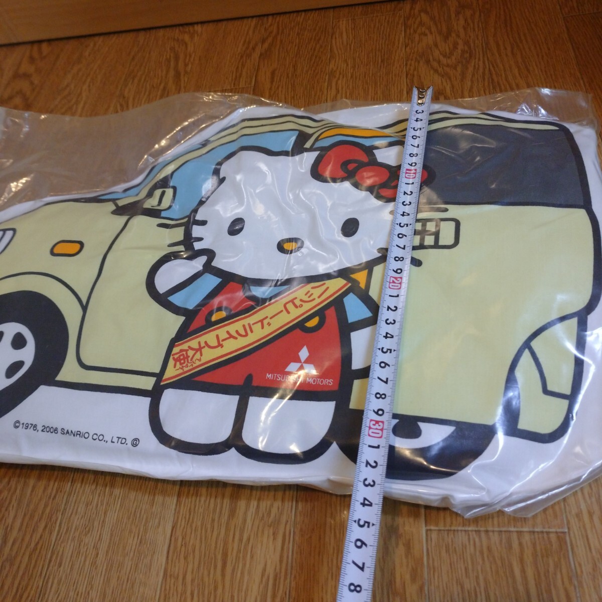 MITSUBISHI MOTORS 三菱 三菱自動車 コラボ キティ ek wagon クッション グッズ コレクション 非売品 ノベルティ collection Hello Kitty_画像8