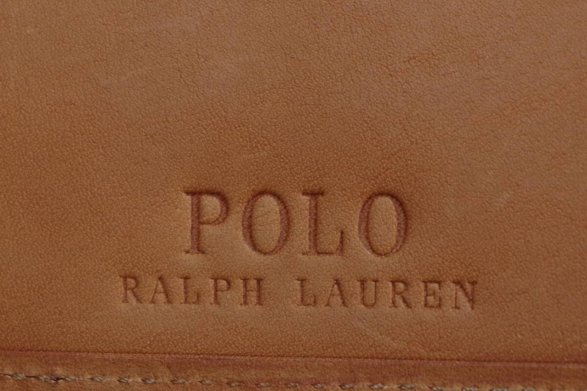 即決★ポロ・ラルフローレンRALPH LAUREN２つ折り財布 №5893 新品の画像5