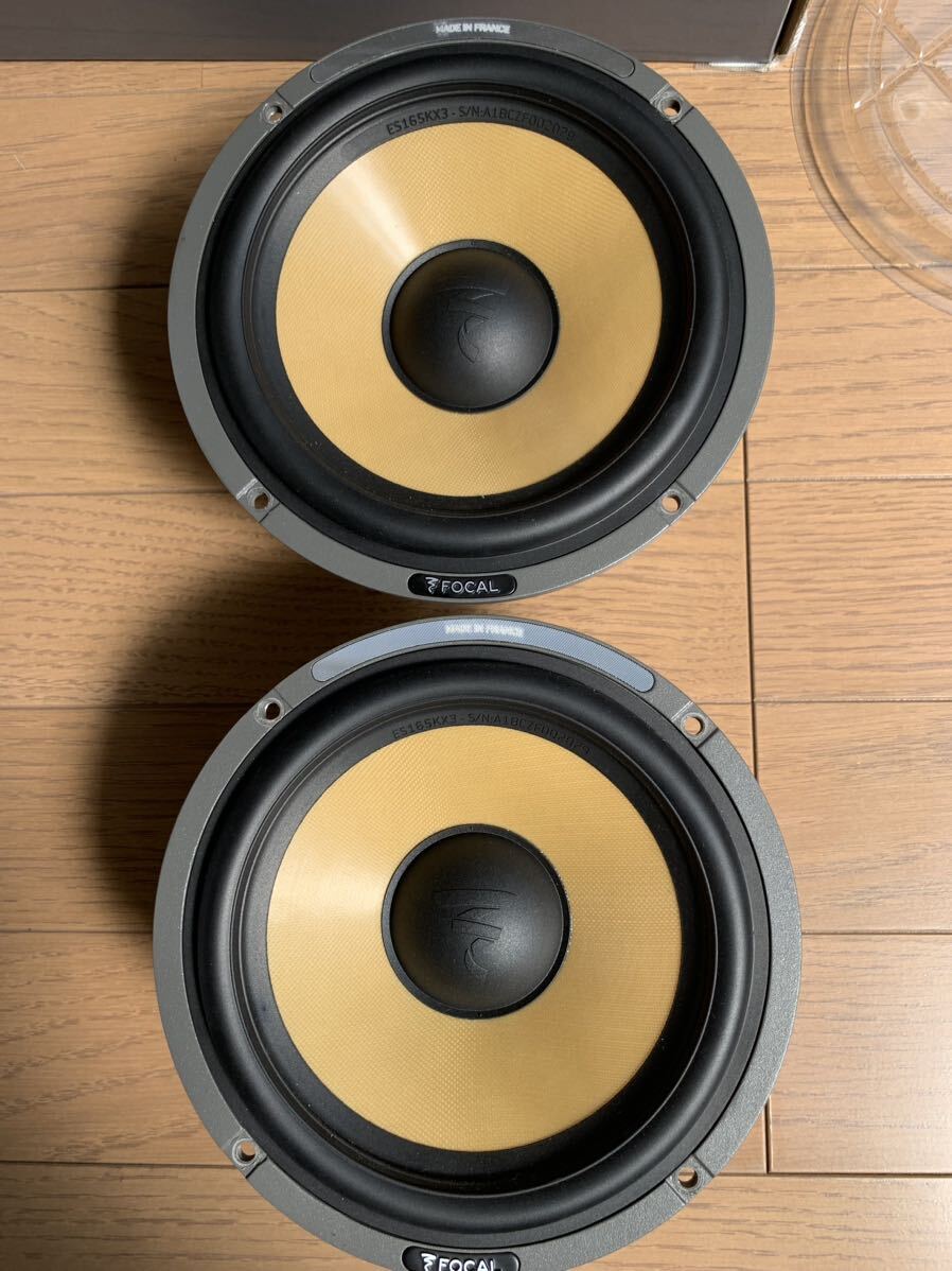 希少 3Wayスピーカー FOCAL K2Power ES165KX3 付属品有り の画像7