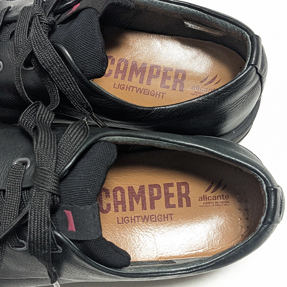 CAMPER Atom Work プレーントゥレザーシューズ EU41 参考定価23,800円 カンペール _画像3