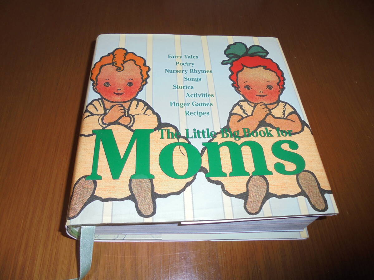 洋書ママのためのリトル ビッグ ブック　レトロ　The Little Big Book for Moms　ビンテージ アート　エッセイ　童謡　レシピ　ゲーム_画像1