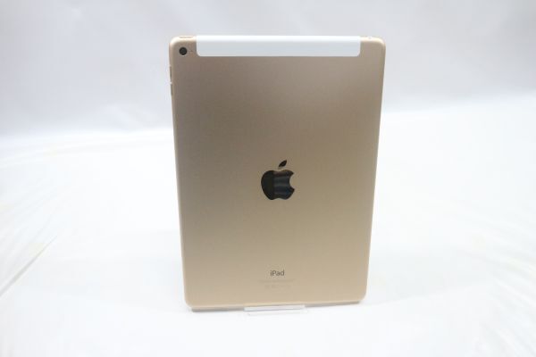 ◇Apple アップル au A1567 iPad Air 2 Wi-Fi + Cellular 16GB ゴールド 第二世代 判定〇 動作品 ロックなし_画像2